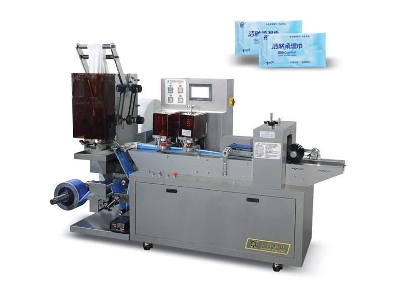 Introduction of disinfect wet tissue packing machine